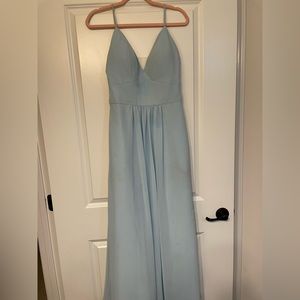 Blue Bridesmaids Dress